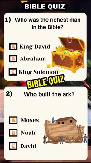 Bible Quiz.. #quiz #riddle #usaquiz #braintest #creatorsearchinsights