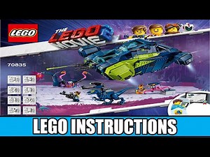 LEGO 70835 Instructions - Rex's Rexplorer! - The LEGO Movie 2