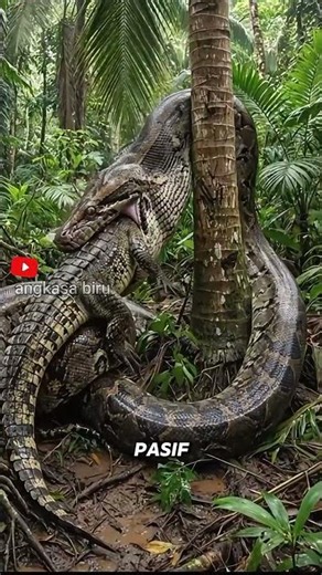 Postprandial: Is the Python Meditating After Eating? #animalfacts #python #shorts