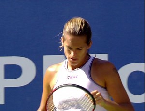 When it comes to one-handed backhands, Mauresmo's was pretty 👌... 🎥: 2005 #USOpen | US Open Tennis Championships