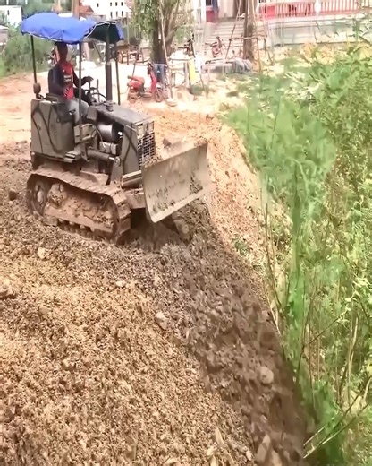 Watch the Transformation! Pond Gone, Land Ready 🌍 | Bulldozer Working