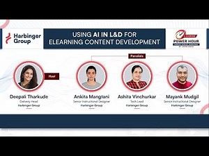 Webinar - Using Generative AI in L&D for eLearning Content Development