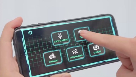 Mostop Smart Robot Dog, Interactive AI Smart Dog Toy for Kids 5-7 - RC Robot Puppy with Voice/App/Remote Control, Support Action Programming, 30+ Actions, Ideal STEM Gift for Adults/Kids