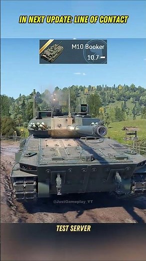 New M10 Booker in War Thunder Update: Line of Contact!