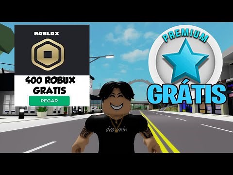 EXCLUSIVO! GANHE O PREMIUM e 400 ROBUX de GRAÇA NO ROBLOX?