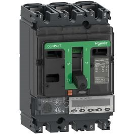 Circuit breaker, ComPacT NSX100F, 36kA, AC, 3P3D, 100A, Mic6.2E
