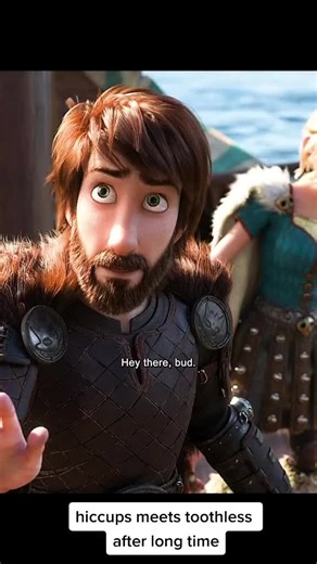 Hiccup Reunites with Toothless: A Heartwarming Encounter