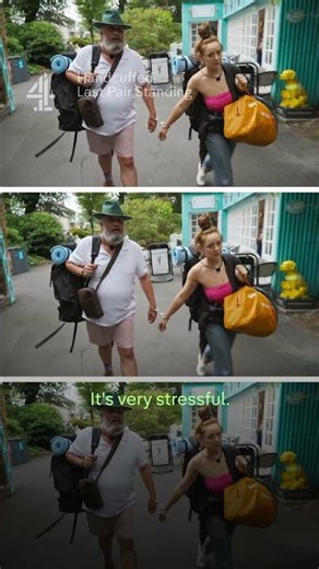 With £100k at stake, this handcuffed pair need all the luck they can get #Handcuffed