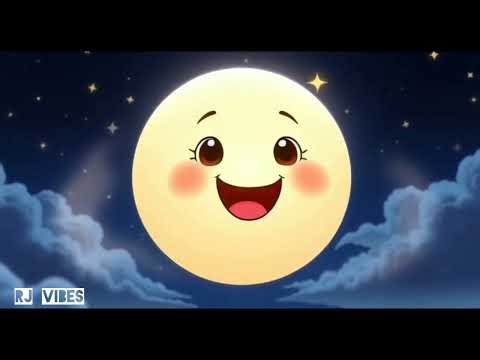 Chanda Mama Pyare Pyare 🌙 | Kids Dancing Song | Cute Cartoon Rhymes for Children