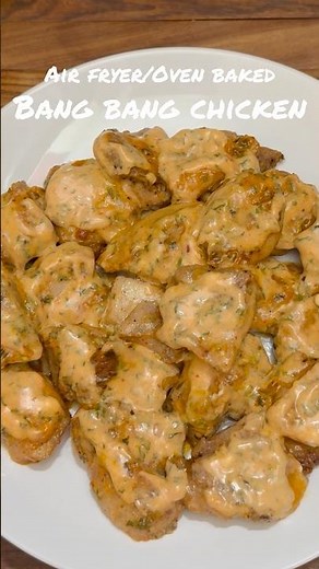 This healthy Bang Bang Chicken tastes like a cheat meal!