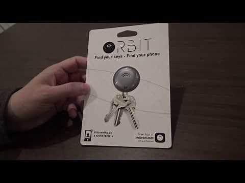 Orbit Bluetooth Key Tracker Unbox and Review