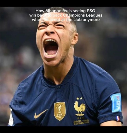 How Mbappe feels #mbappe #psg