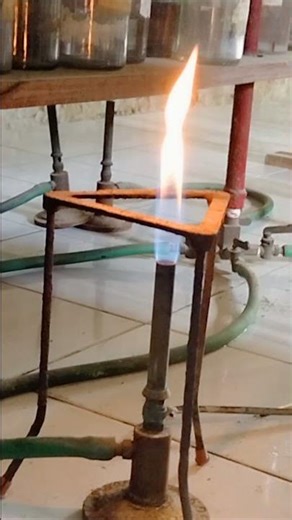 Sodium Fusion test performed in Lab 🧪🧪🧫