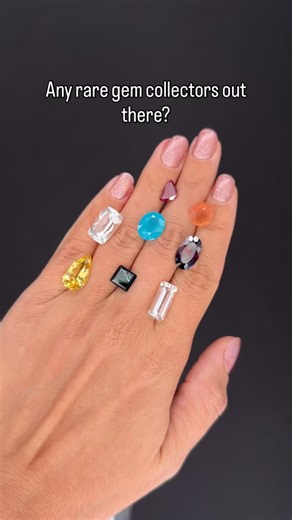 Calling all rare gemstone collectors! We’re giving you a sneak peek at our first release of rare and unusual gemstones from the Mark Kaufman Legacy Collection. This first release features a crazy cool assortment of species you don’t normally see cut (plus some funky examples of more common species!) _____________ 🚨 If you want to see a complete list of what’s available, comment 💎 and we’ll DM you the list. 🚨 _____________ These JUST came to us at the Denver Show, and we haven’t even videoed o