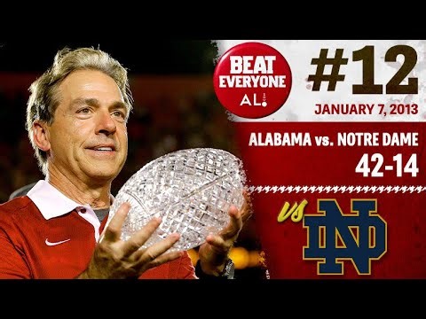 Was this historic beatdown Alabama's most dominant win of all time?