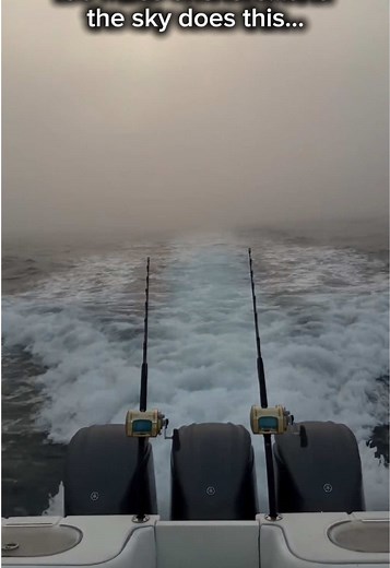100 Miles Offshore: When the Sky Suddenly Turned Black