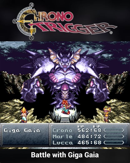127K views · 2.2K reactions | Boss battle with Giga Gaia  - Chrono Trigger (SNES) | FantasyAnime | Facebook