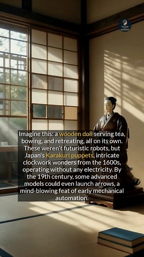 Karakuri puppets combined European clockwork with Japanese artistry to create mechanical marvels. #historyfacts #ancientdiscoveries #historical #historynerd | Spy the Wildness