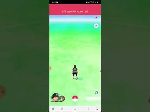 Pokemon Go GPS signal not found (11) error fix