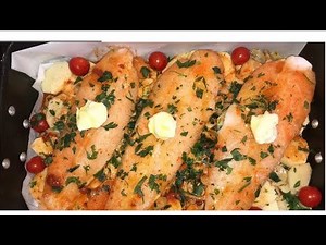 Filet de poisson au four recette-Fish recipe