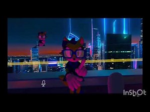 Showcasing Vip area In Sky High Apartment in vrchat with friends Part 1