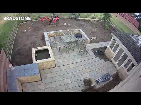 Bradstone Before & After Time Lapse| Porcelain Paving Stones | Case Study | Bradstone