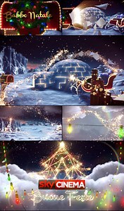 Sky Cinema – Christmas ident - Clay Milano