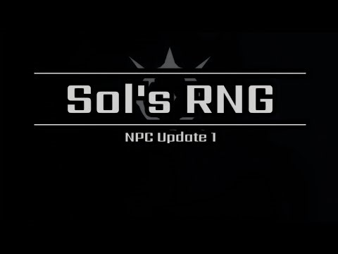 New Sol's RNG code! #solsnpc26