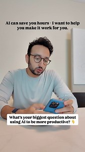 12K views · 51 reactions | AI can save you hours - if you know how to use it properly. I want to start sharing practical tips, tools, and workflows to help you use AI to save time and be more productive. If you’ve got questions about how to actually make AI work for you, drop them in the comments - I’ll be responding to as many as I can.  | Ali Abdaal | Facebook