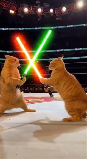 Cats laser fight 🐱⚔️🐱#funny #cat #lazer