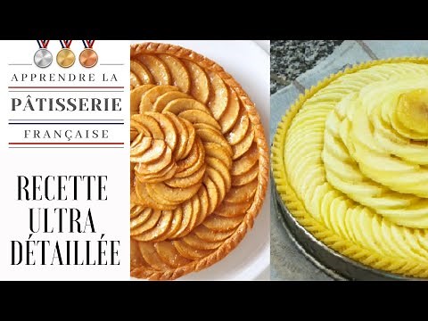 TARTE AUX POMMES COMPOTE 😋