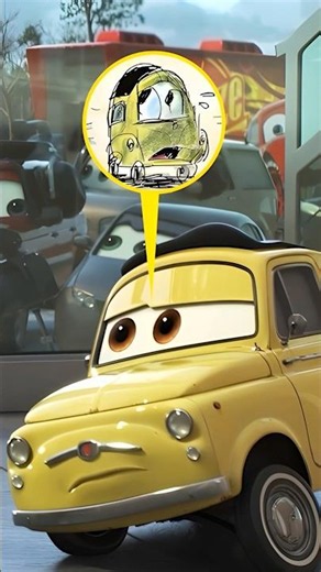 Luigi from Cars was Supposed to be the MAIN Character