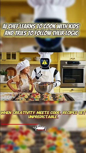 🤖👧 “AI Chef Learns to Cook with Kids — and Tries to Follow Their Logic”