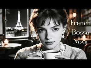 1960s French Bossa Nova Café ☕ Soft Vintage Paris Music for Relaxing Evenings (1 Hour)