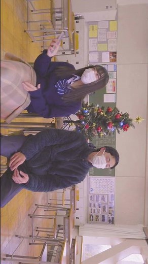 点描の唄/Mrs. GREEN APPLEを高校の放課後教室でデュエットした時の動画4K#高校生 #青春 #点描の唄