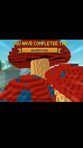 Cutest Mushroom House Build in Block Craft 3D 🏠❤️ #shorts #blockcraft #gaming