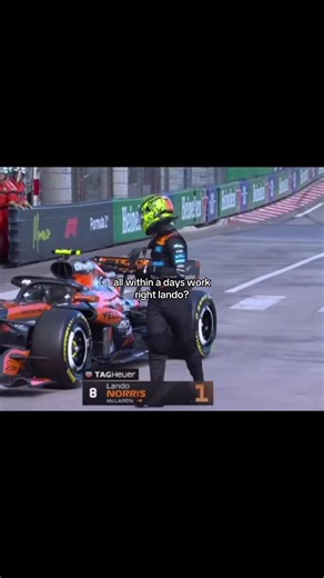 Why Be Sad When You’re World Champion — Lando Norris Clip