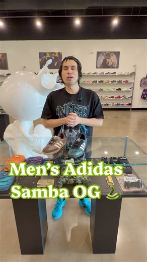 New Men’s Adidas Samba OG “Snakeskin” 🐍