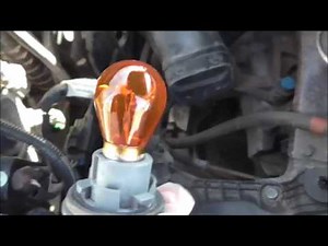 Byte blinkerslampa på Volvo V70