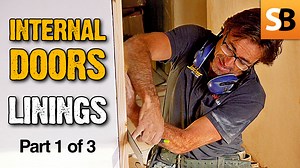 Robin's back with another carpentry tutorial. This is the first part of a series of three and it's how to fit interior doors, part one is the door lining. #Doors #Woodworking #Carpentry | Skill Builder