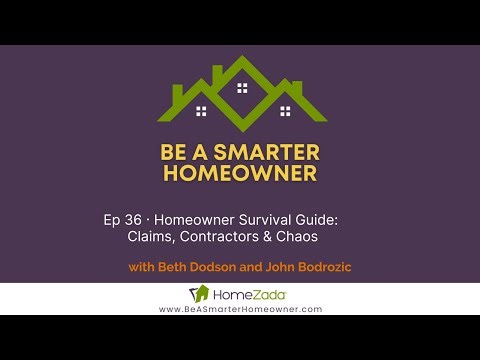 Ep 036 - Homeowner Survival Guide: Major Water Leak and the Insurance Claims Process