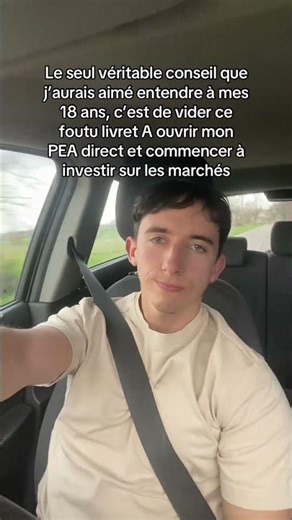 Voilà l’unique conseil qu’un jeune de 18 ans devrait entendre