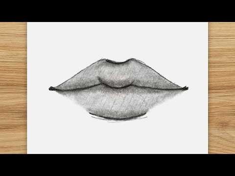 How to Draw Lips in 3 Minutes 👄 | Easy Drawing Tutorial