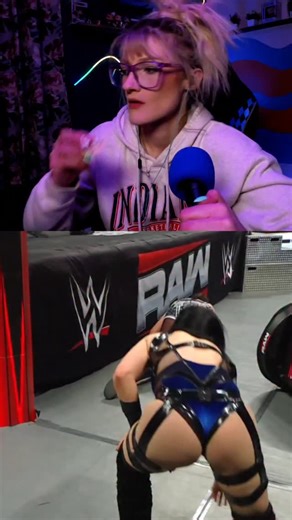 Lex Letherman on Instagram: "NIKKI BELLA ATTACKS VAQUER #wwe #wrestlemania #prowrestling"