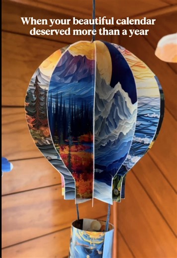 Reimagining Calendars: Whimsical Paper Crafts