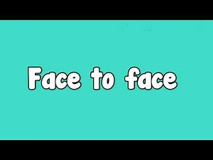 Zach Clayton-Face to Face (lyrics)