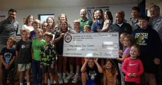 'Unbelievable': Village of Hamburg gets $1.4 million from NYS for youth center