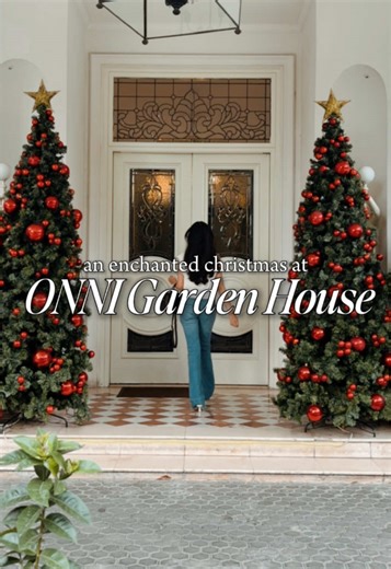 Enchanted Christmas Dining Experience at ONNI Garden House
