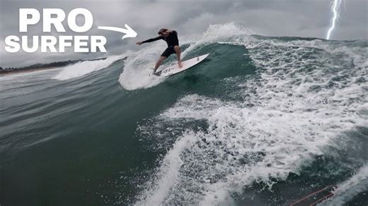 Follow Cam Session with Pro Surfer