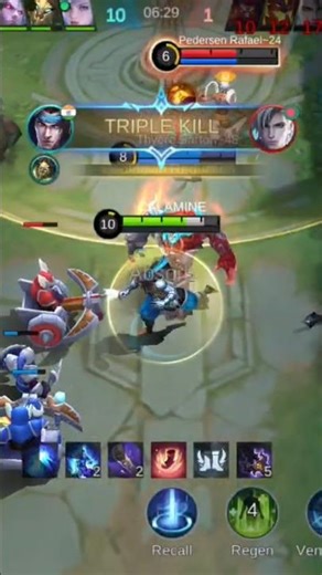 TRIPLE KILL||moba||#mobalegends5v5#mobilelegends#mlbb#phonk#virtual reality#moba#esports#ipl#shorts